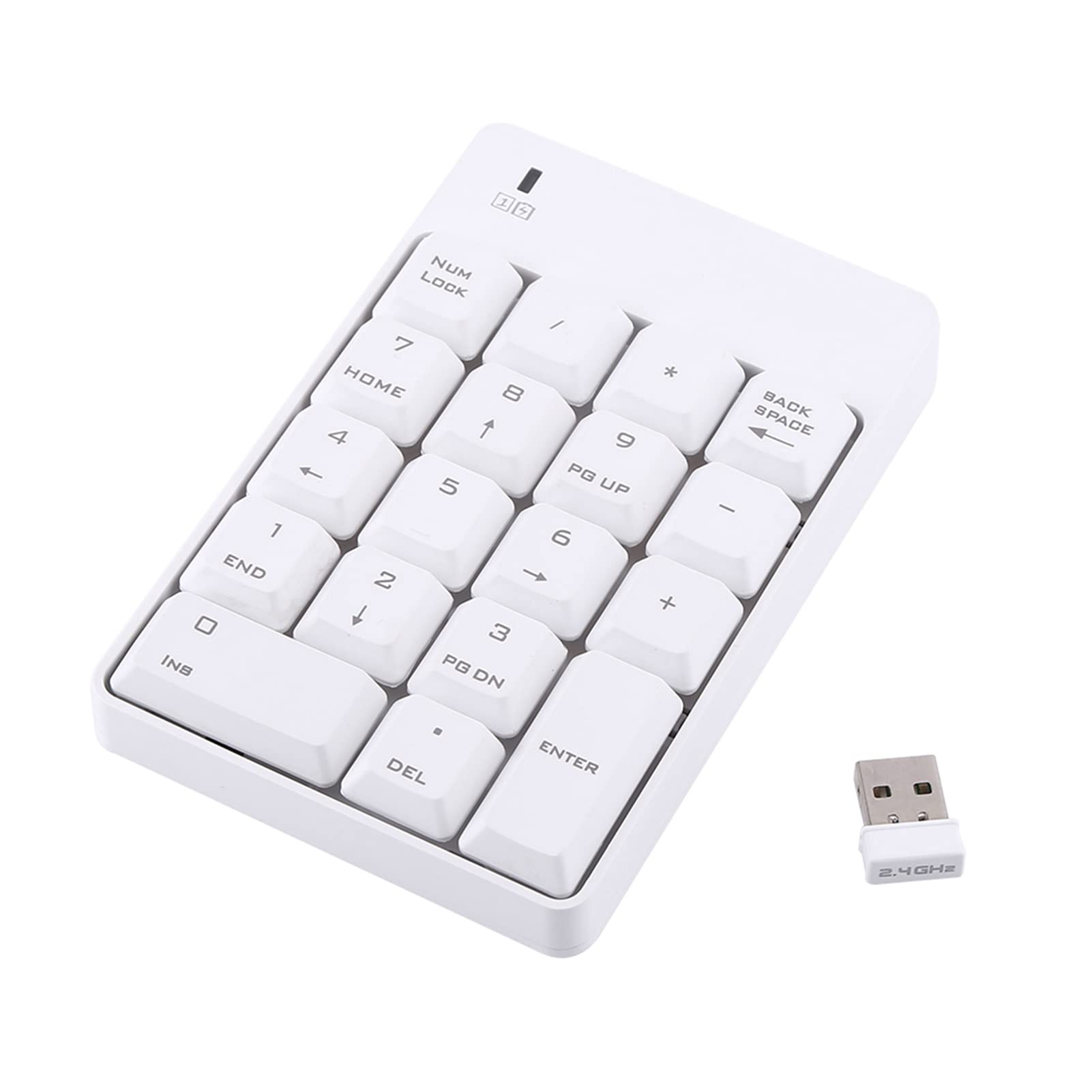 Amazon | SHMYCAT 2.4GHz ワイヤレス USB テンキー 18キー ノート
